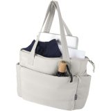Vue 4 de Sac shopping Puffer pour ordinateur portable 15,6" certifié GRS et recyclé de 18 L