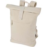 Vue 8 de Sac à dos à fermeture enroulable Recanvas recyclé et certifié GRS de 14" et 16 L