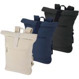 Vue 14 de Sac à dos à fermeture enroulable Recanvas recyclé et certifié GRS de 14" et 16 L