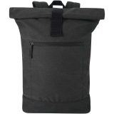 Vue 2 de Sac à dos à fermeture enroulable Recanvas recyclé et certifié GRS de 14" et 16 L