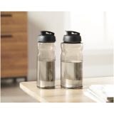 Vue 4 de Bouteille de sport H2O Active® Base 650ml avec couvercle à clapet