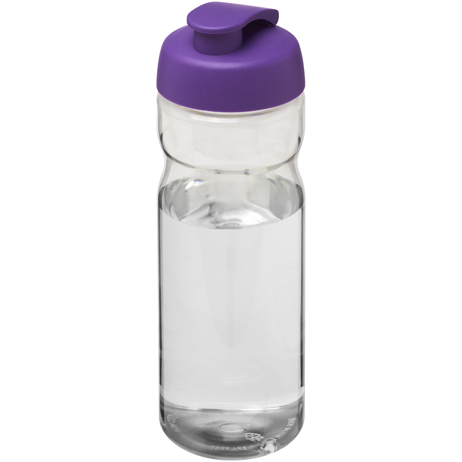 Bouteille de sport H2O Active® Base 650ml avec couvercle à clapet