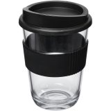 Vue 3 de Gobelet Americano® Cortado 300ml avec bandeau antidérapant