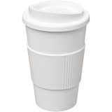 Vue 1 de Gobelet isolant Americano® 350ml avec bandeau antidérapant
