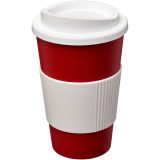 Vue 1 de Gobelet isolant Americano® 350ml avec bandeau antidérapant