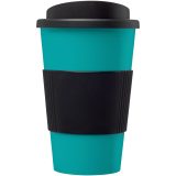 Vue 2 de Gobelet isolant Americano® 350ml avec bandeau antidérapant