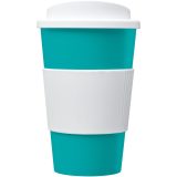 Vue 2 de Gobelet isolant Americano® 350ml avec bandeau antidérapant