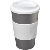 Vue 1 de Gobelet isolant Americano® 350ml avec bandeau antidérapant
