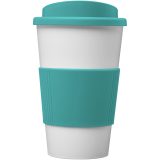 Vue 2 de Gobelet isolant Americano® 350ml avec bandeau antidérapant