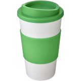 Vue 1 de Gobelet isolant Americano® 350ml avec bandeau antidérapant