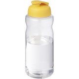 Vue 3 de Bouteille de sport H2O Active® Base Pure de 1 L à couvercle rabattable