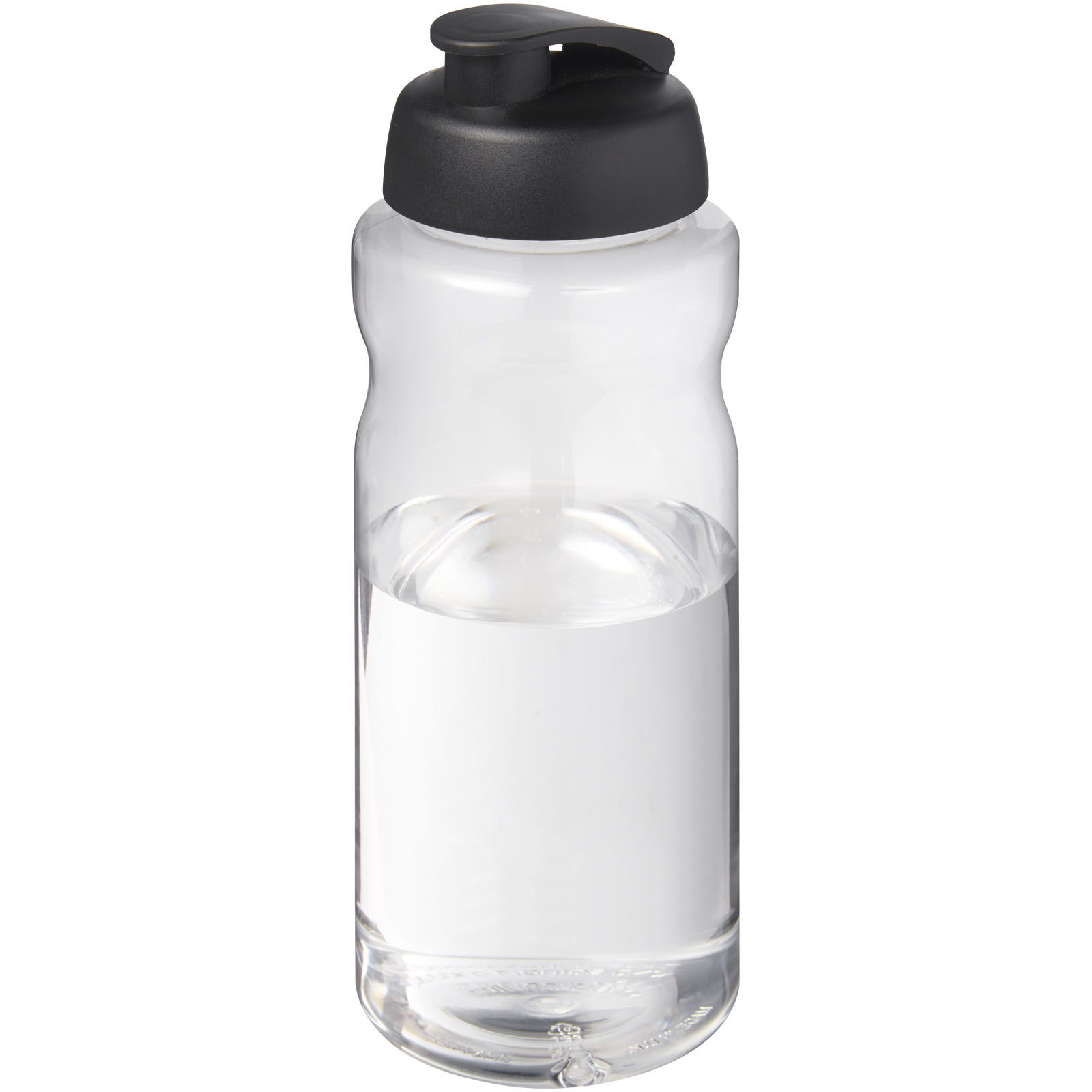 Bouteille de sport H2O Active® Base Pure de 1 L à couvercle rabattable
