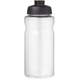 Vue 2 de Bouteille de sport H2O Active® Base Pure de 1 L à couvercle rabattable