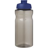 Vue 2 de Bouteille de sport H2O Active® Eco Big Base de 1 litre à couvercle rabattable