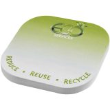 Vue 1 de Notes adhésives recyclées Sticky-Mate® de forme carrée avec coins arrondis