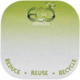 Vue 5 de Notes adhésives recyclées Sticky-Mate® de forme carrée avec coins arrondis