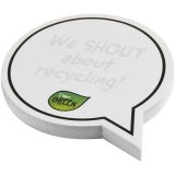 Vue 1 de Post-its recyclés Sticky-Mate® en forme de bulles