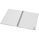 Vue 3 de Carnet de notes spirales Desk-Mate® A5 coloré