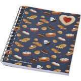 Vue 7 de Carnet de notes à spirales Desk-Mate ® A6 coloré