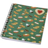 Vue 10 de Carnet de notes à spirales Desk-Mate ® A6 coloré