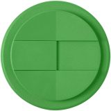 Vue 3 de Gobelet recyclé Americano® Espresso Eco de 250 ml avec couvercle anti-déversement