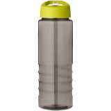 Vue 2 de Bouteille de sport H2O Active® Eco Treble de 750 ml avec couvercle à bec verseur