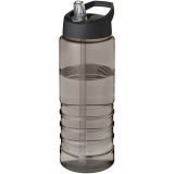 Vue 4 de Bouteille de sport H2O Active® Eco Treble de 750 ml avec couvercle à bec verseur