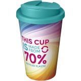 Vue 1 de Gobelet avec isolation Brite-Americano® Eco de 350 ml et anti-déversement