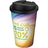 Vue 1 de Gobelet avec isolation Brite-Americano® Eco de 350 ml et anti-déversement