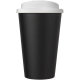Vue 2 de Gobelet Americano® Eco recyclé de 350ml avec couvercle anti-déversement