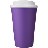 Vue 2 de Gobelet Americano® Eco recyclé de 350ml avec couvercle anti-déversement