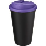 Vue 1 de Gobelet Americano® Eco recyclé de 350ml avec couvercle anti-déversement