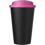 Vue 2 de Gobelet Americano® Eco recyclé de 350ml avec couvercle anti-déversement