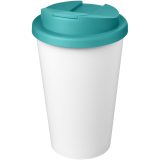 Vue 1 de Gobelet Americano® Eco recyclé de 350ml avec couvercle anti-déversement