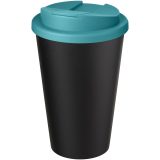 Vue 1 de Gobelet Americano® Eco recyclé de 350ml avec couvercle anti-déversement