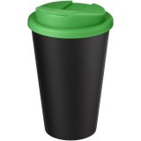Vue 1 de Gobelet Americano® Eco recyclé de 350ml avec couvercle anti-déversement