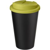 Vue 1 de Gobelet Americano® Eco recyclé de 350ml avec couvercle anti-déversement