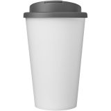 Vue 2 de Gobelet Americano® Eco recyclé de 350ml avec couvercle anti-déversement