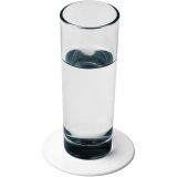 Vue 3 de Sous-verre rond Renzo en plastique
