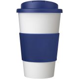 Vue 6 de Gobelet isolant Americano® 350ml avec bandeau antidérapant et couvercle anti-fuite