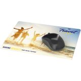 Vue 3 de Tapis de souris Lumin avec impression en quadrichromie