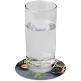 Vue 1 de Dessous de verre rond Lumin