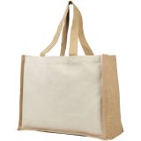 Vue 5 de Sac Varai 320 g/m² en toile et jute 23L