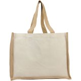 Vue 6 de Sac Varai 320 g/m² en toile et jute 23L