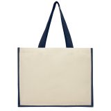 Vue 3 de Sac Varai 320 g/m² en toile et jute 23L
