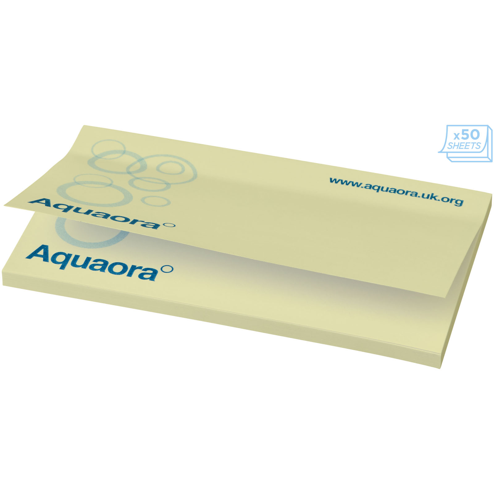 Mémo-autocollants Sticky-Mate® 127x75mm