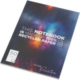 Vue 1 de Cahier Novella Austen recyclé A5 à couverture souple de 50 feuilles