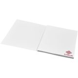Vue 3 de Bloc-notes Desk-Mate® A5 avec couverture