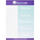 Vue 2 de Bloc-notes Desk-Mate® A4