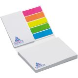 Vue 3 de Combo notes adhésives avec couverture souple